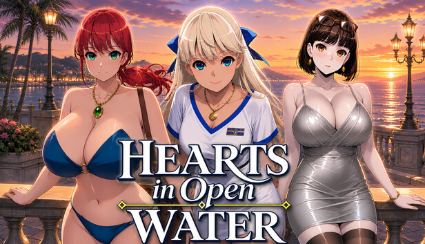 Cover art for Hearts in Open Water, an adult visual novel by Noah