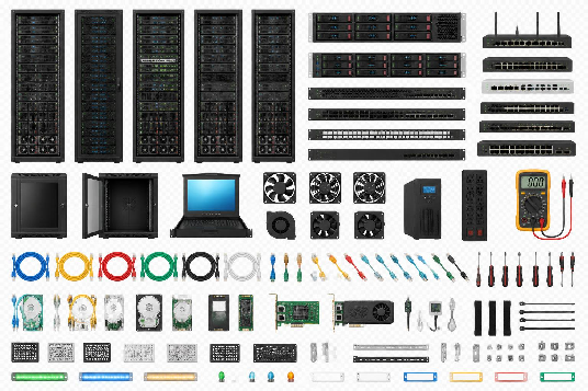 Computer Server Room 2d 2D Office Server Room 118 Images Asset Pack Bundle by Laninya