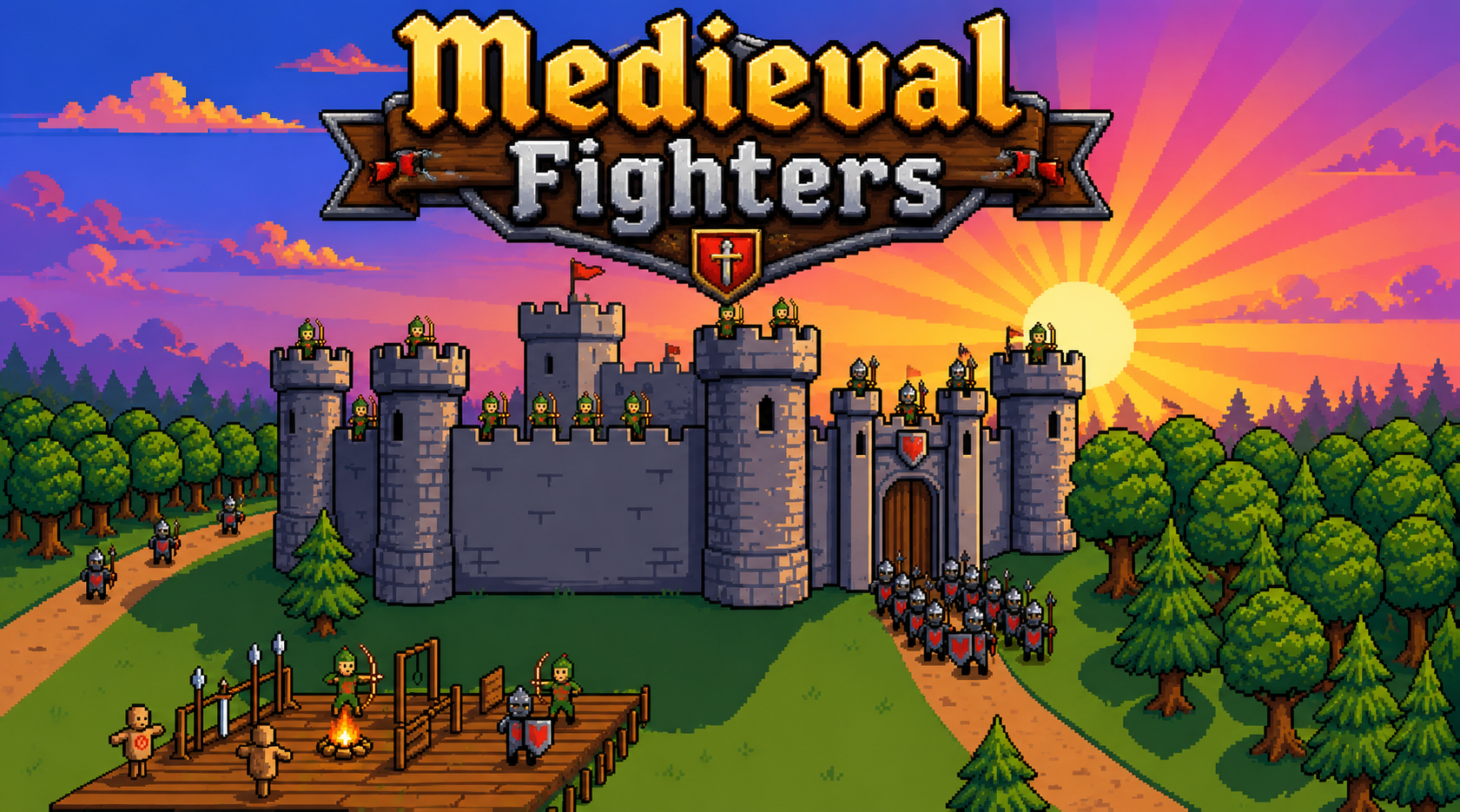 Cover image for Medival Fighters