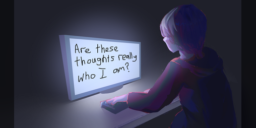 Cover image for Are these thoughts really who I am?
