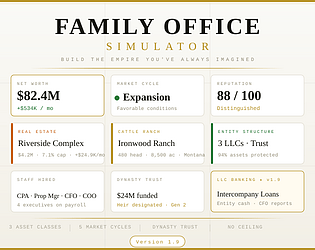 Family Office Simulator
