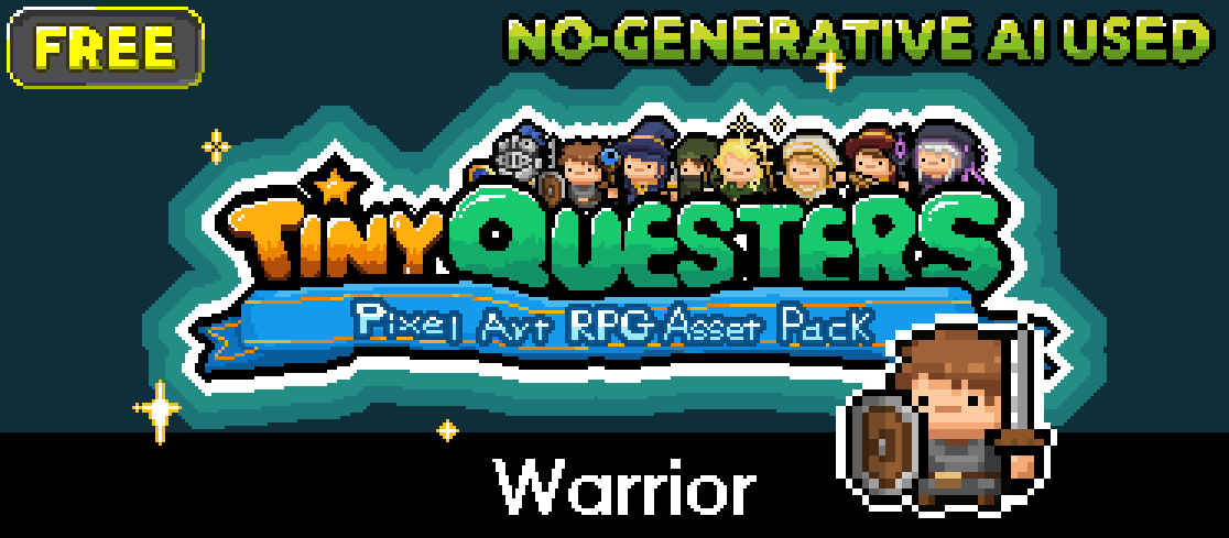 TINY QUESTERS — Free Warrior