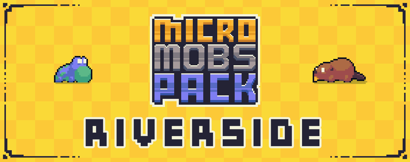 Micro Mobs Pack - Riverside - Frog - Beaver