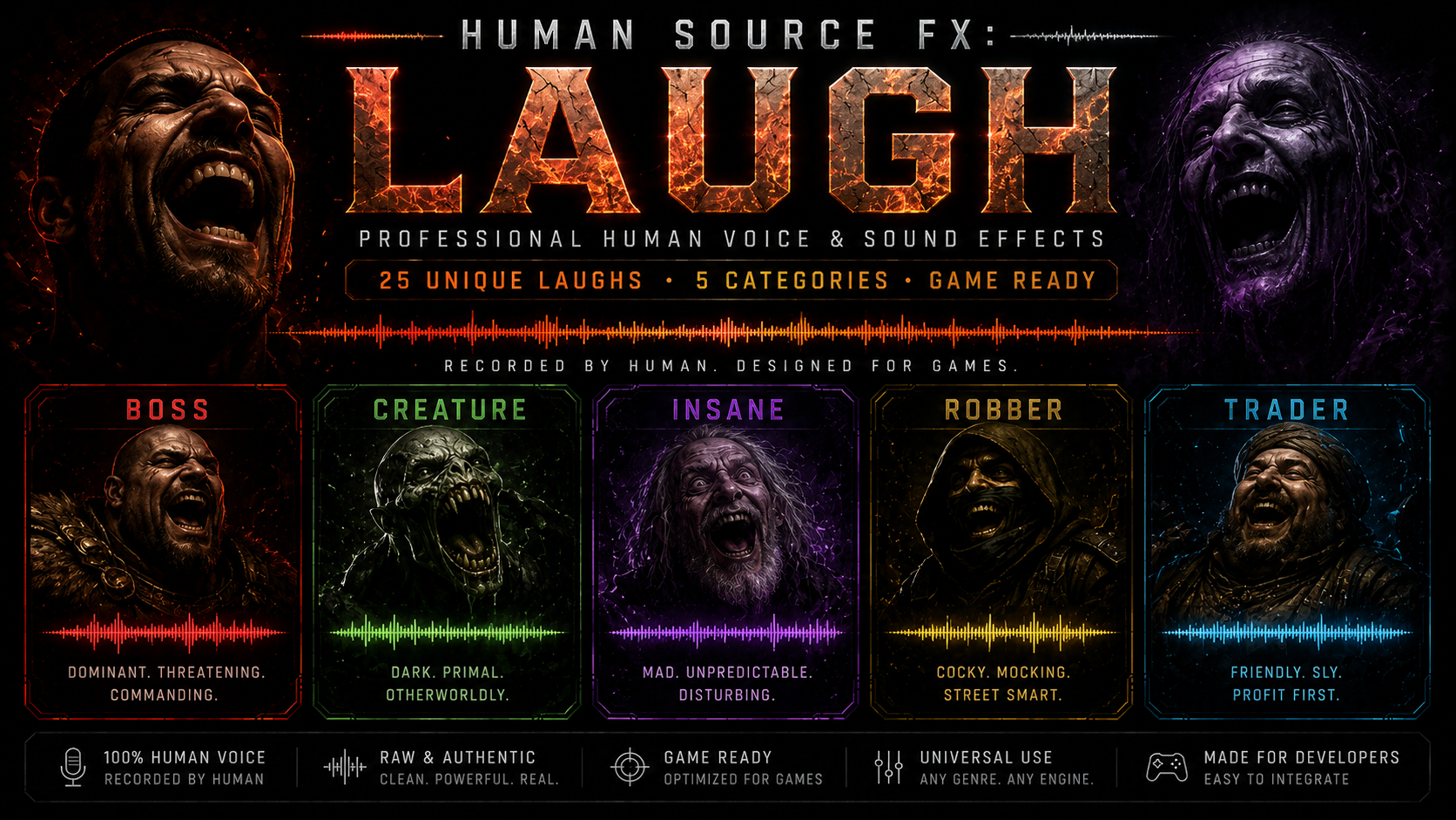 Human Source FX: Laugh