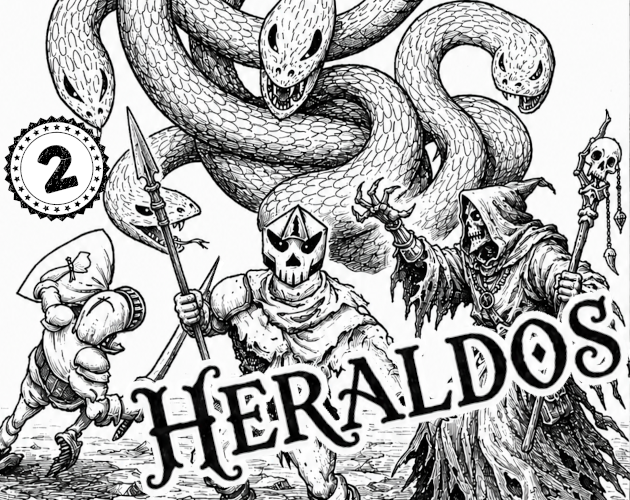 Cover image for Heraldos Fanzine #2
