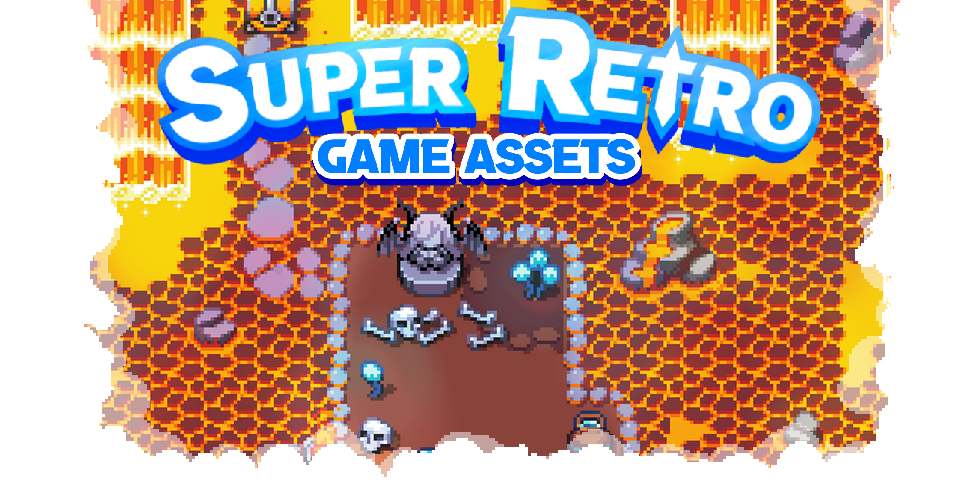 Super Retro World • Fire Dungeon Pack