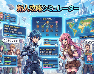 新人攻略シミュレーター game screenshot