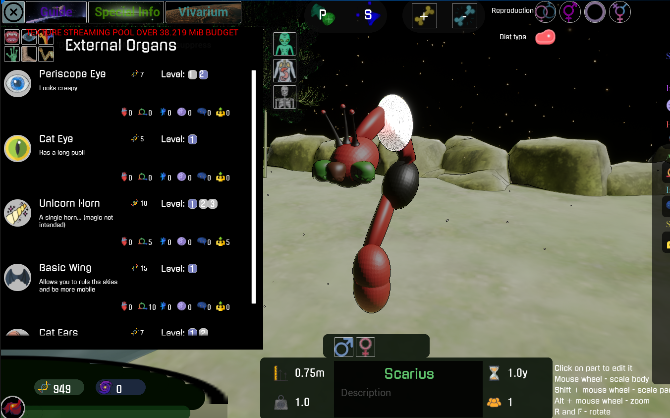 1.7 Minor Release - Exogenesis - Evolution Simulation Prototype by ...