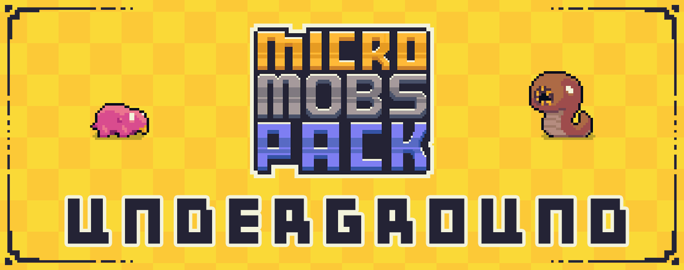 Micro Mobs Pack - Underground - Moleart - Worm