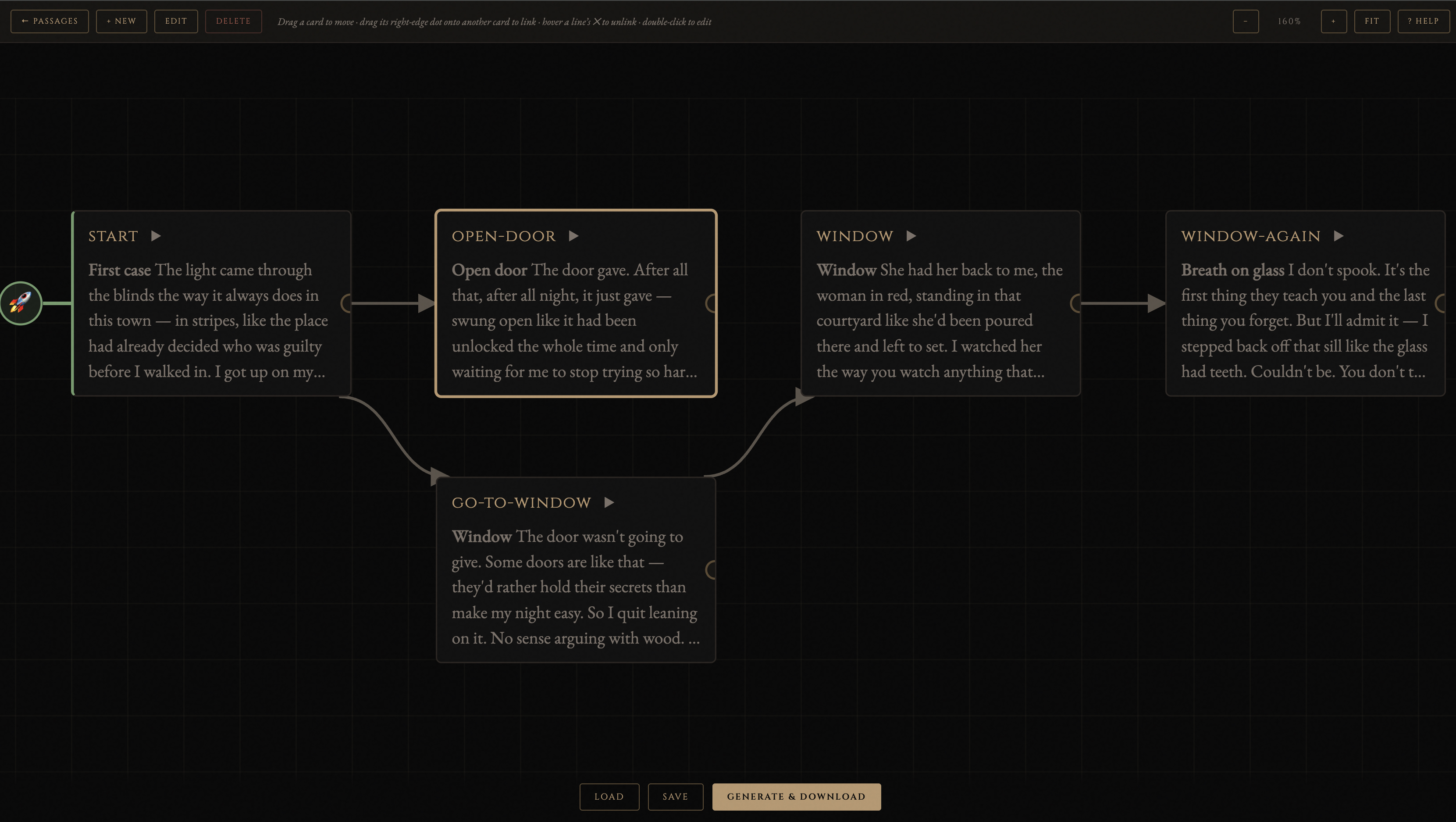 Passage Builder - source code