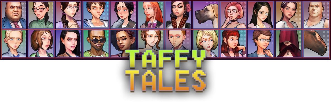 Taffy Tales Присцилла. Taffy Tales герои. Taffy Tales Дэнни. Taffy Tales персонажи игры. Taffy tales на русском на андроид
