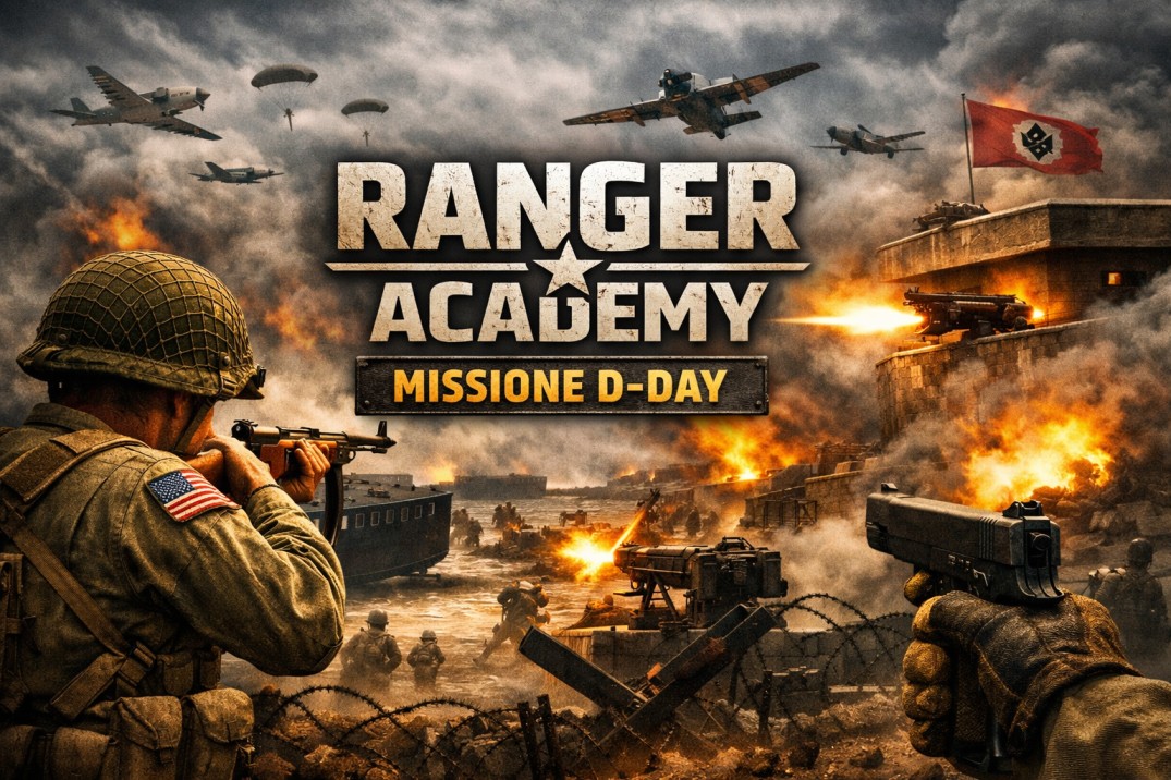 Cover image for RANGER ACADEMY: MISSIONE D‑DAY
