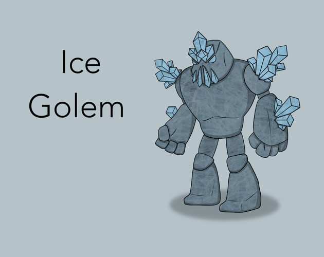 Ice Golem by VikS