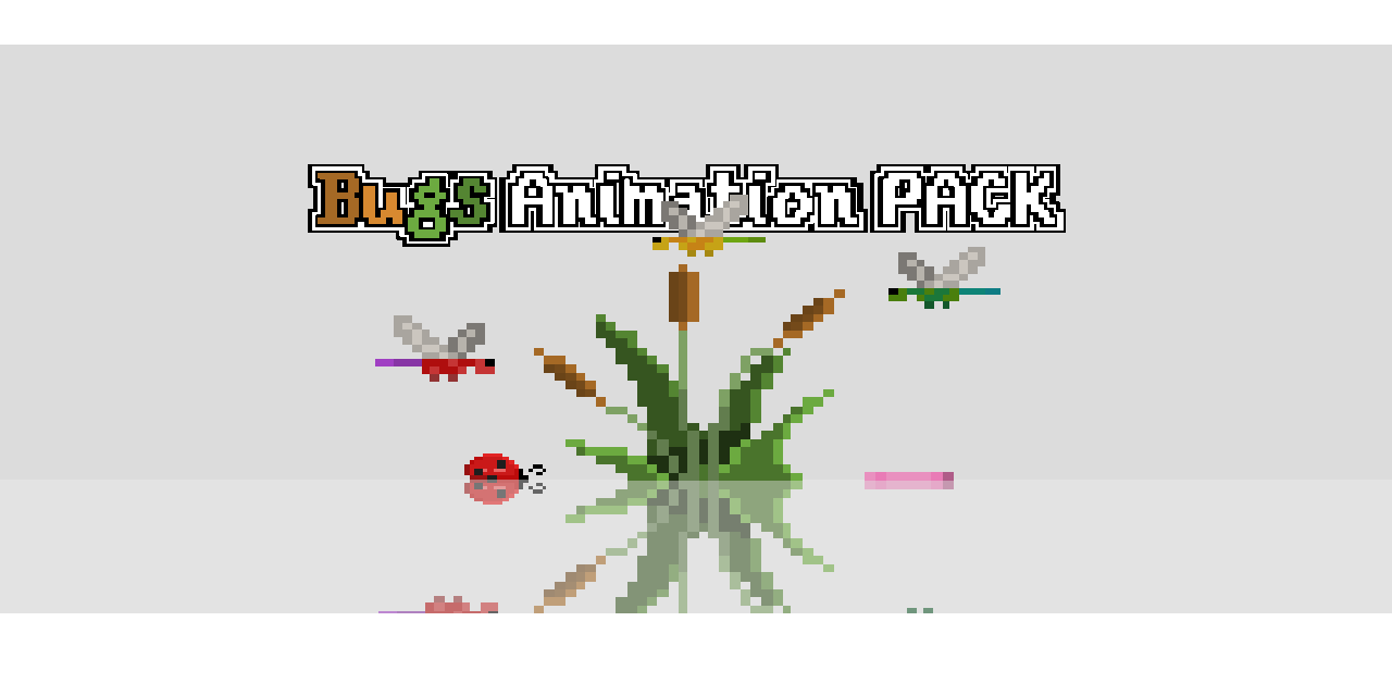 Devlog - Bugs - Animation Pixel 32x32 Insects (Dragonfly & Worm ...