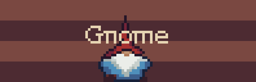 Garden gnome Topdown asset