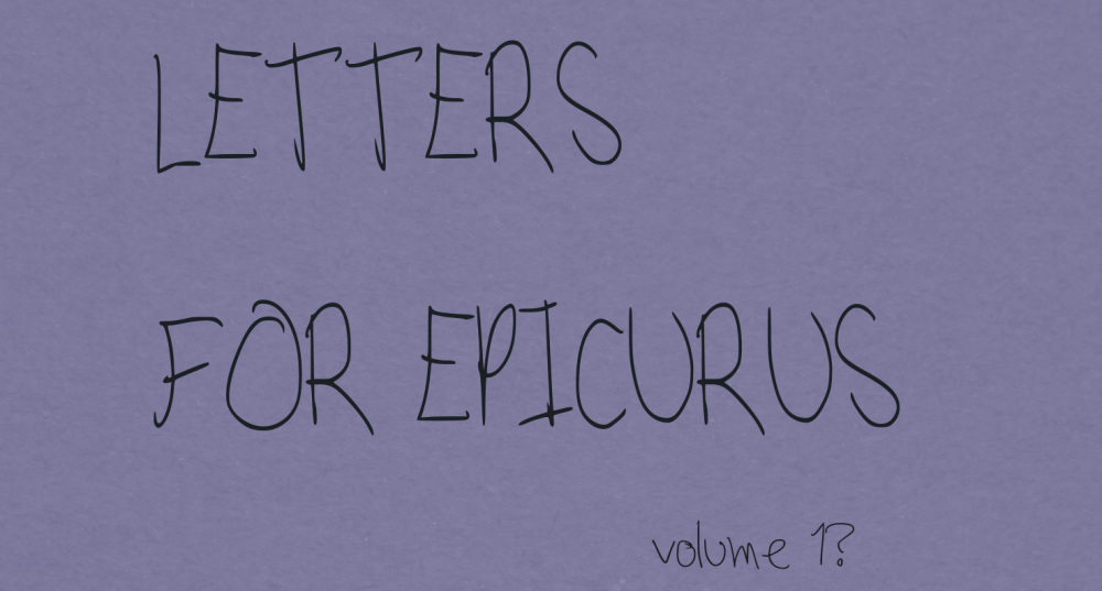 letters for epicurus