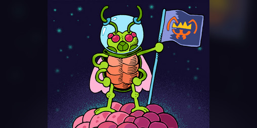 Cover image for A Fruit-Moon For Bugworld
