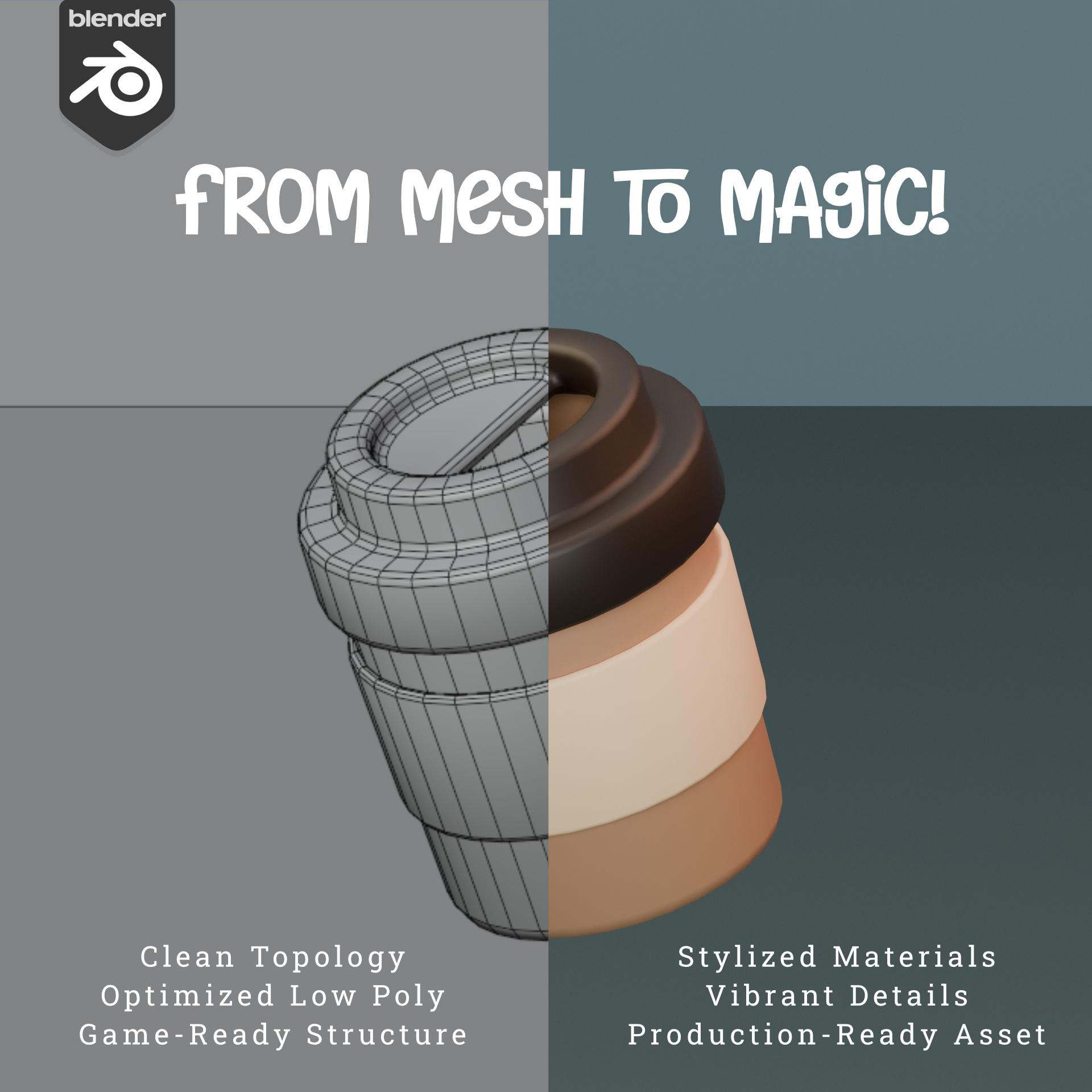 Cafe Essentials Pack - Small Update! - Cute Low Poly Café Assets🧁 by ...