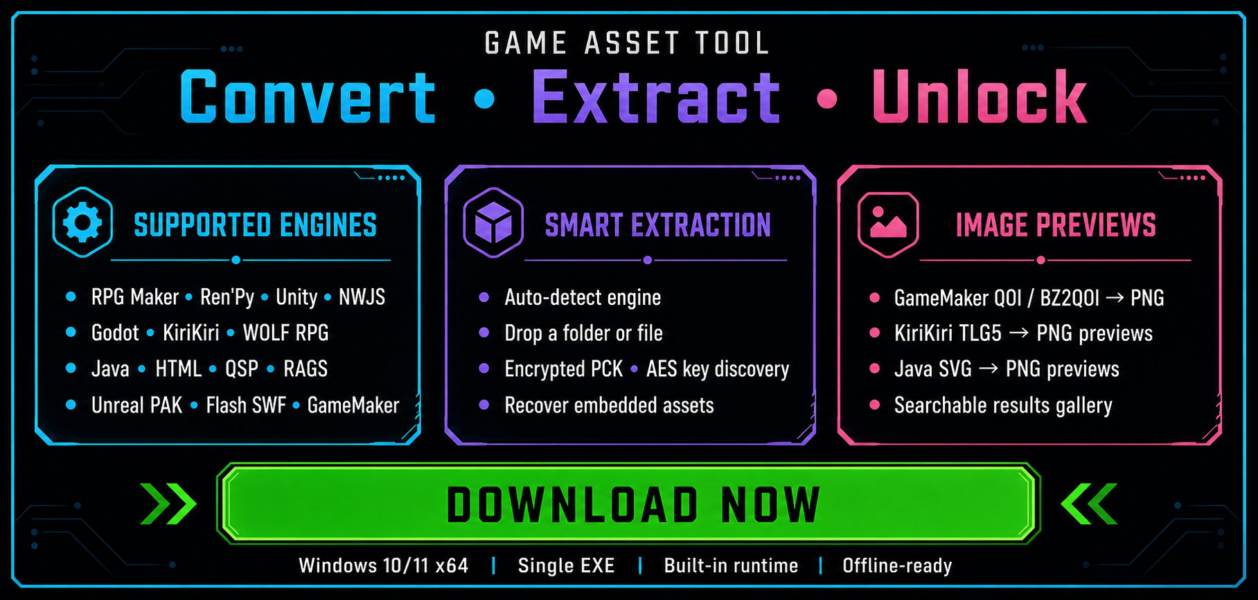 Game Asset Tool