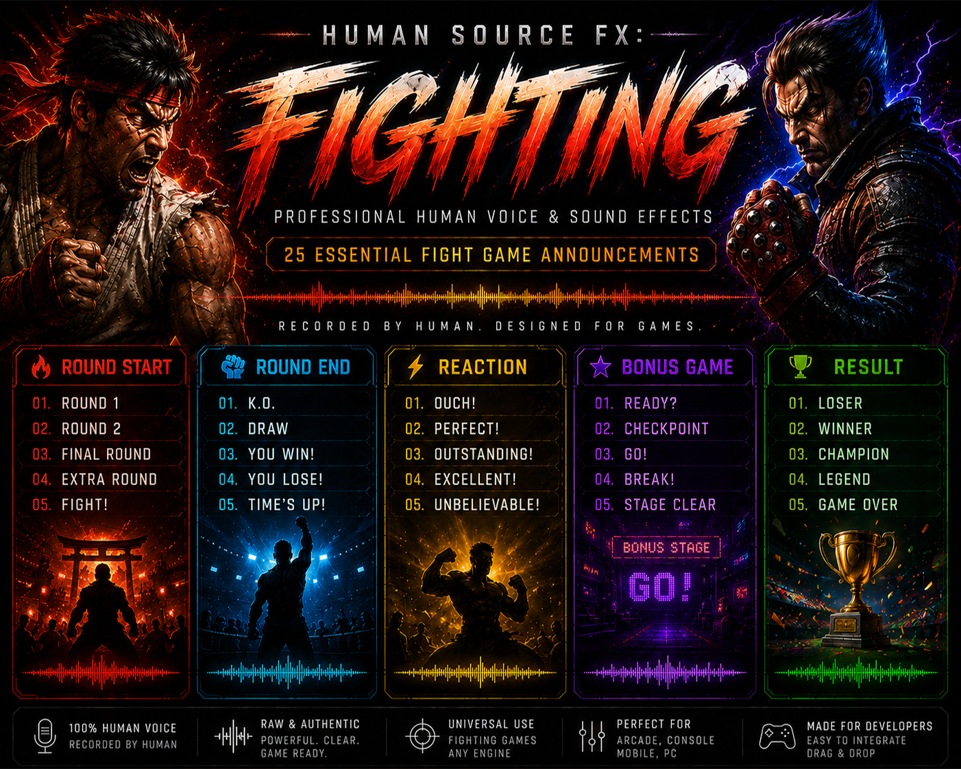Human Source FX: Fighting