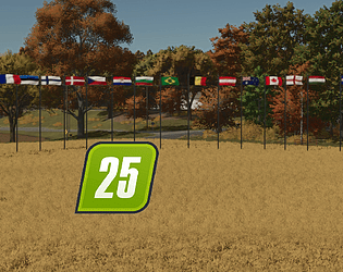 FS25_CountryFlagsPack game screenshot