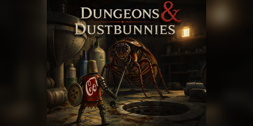 Cover image for DUNGEONS & DUSTBUNNIES RPG