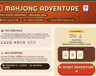 Mahjong adventure