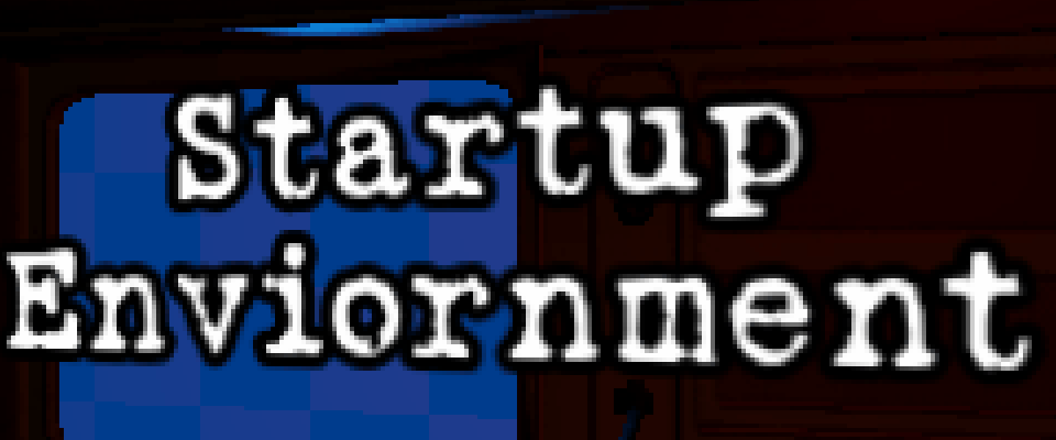 Startup Enviornment