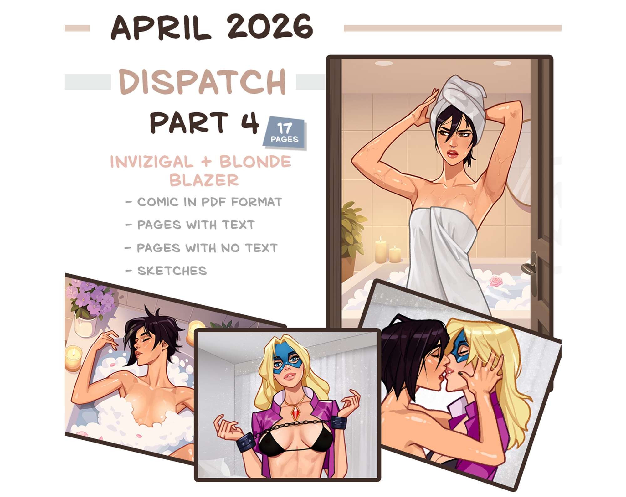 Cover image for Patreon reward. April 2026.