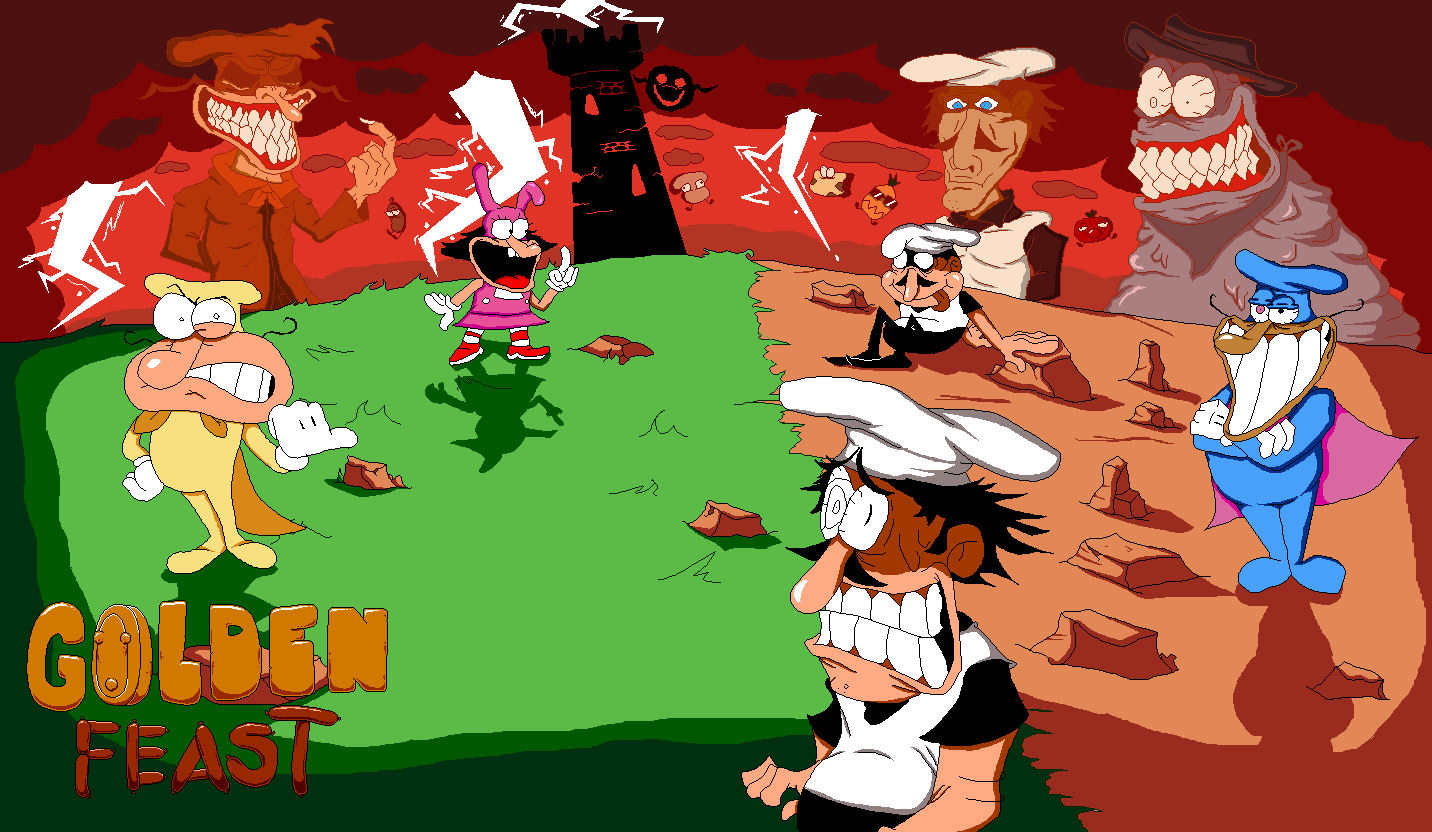 Cover image for Pizza Tower: Golden Feast