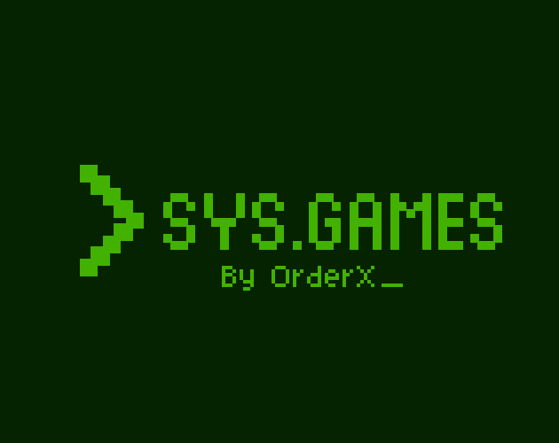 Cover image for SYS.GAMES