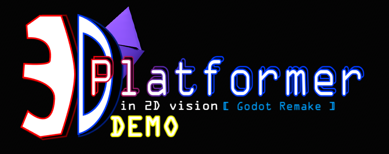 3DPlatformer in 2D vision DEMO
