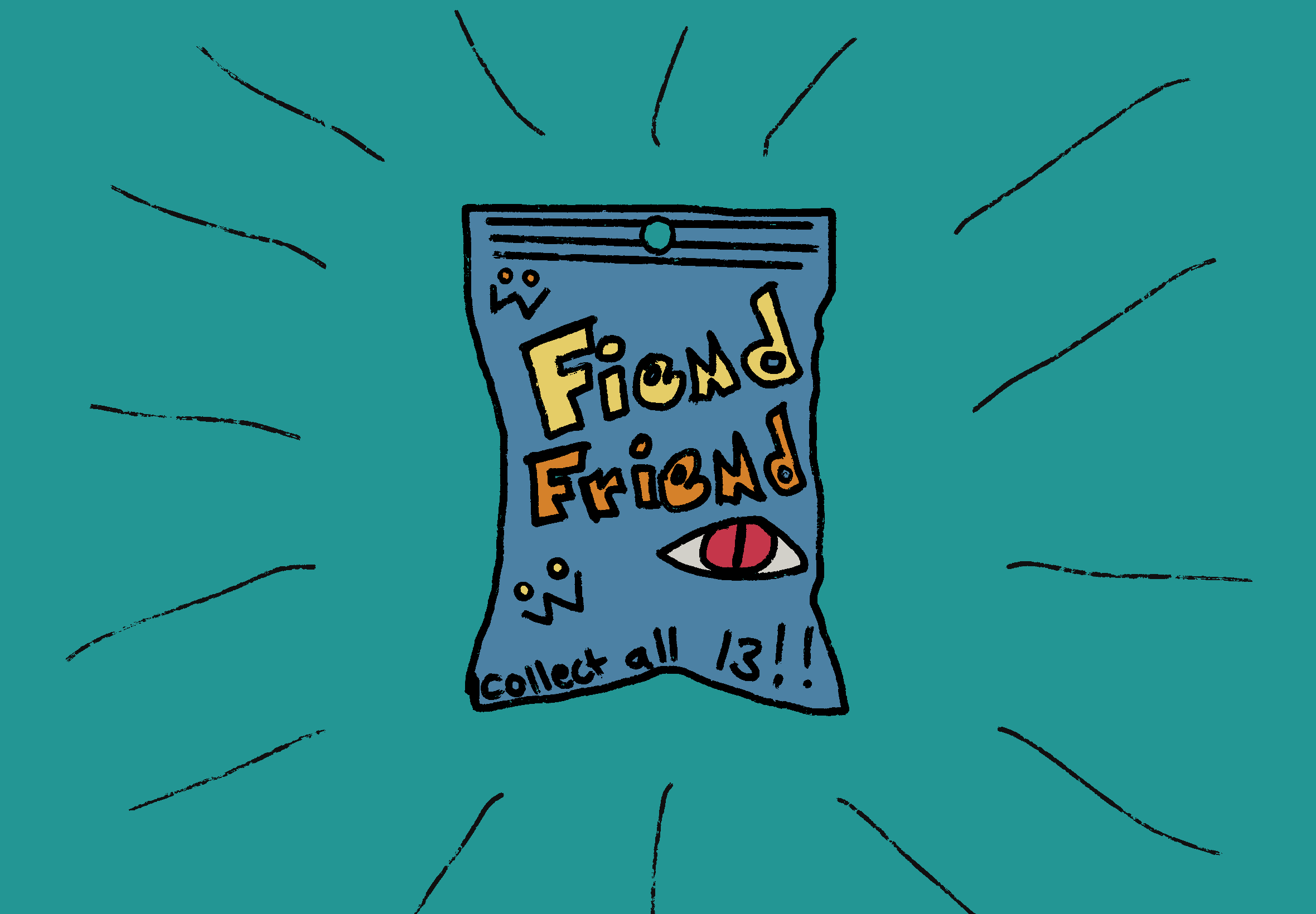 Cover image for Fiend Friends: The Quest for Gold!