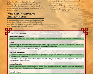 DND 5E: Interactive Environments Version 2