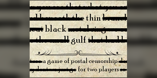 Cover image for thin black gulf
