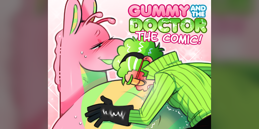 Cover image for Gummy and the Doctor - The Comic!
