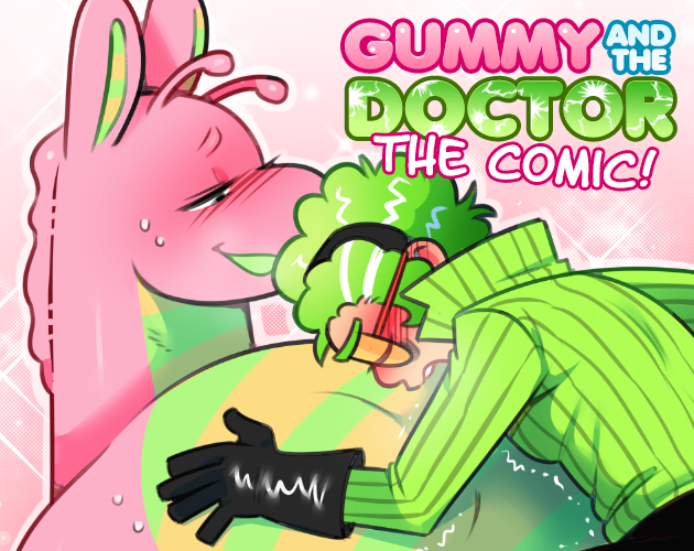 Cover image for Gummy and the Doctor - The Comic!