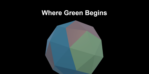 Cover image for Where Green Begins