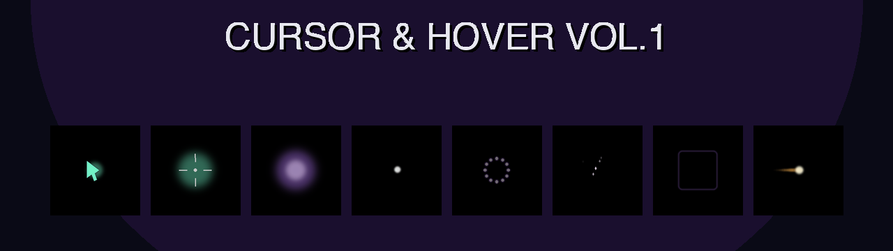 Cursor & Hover FX Pack Vol.1