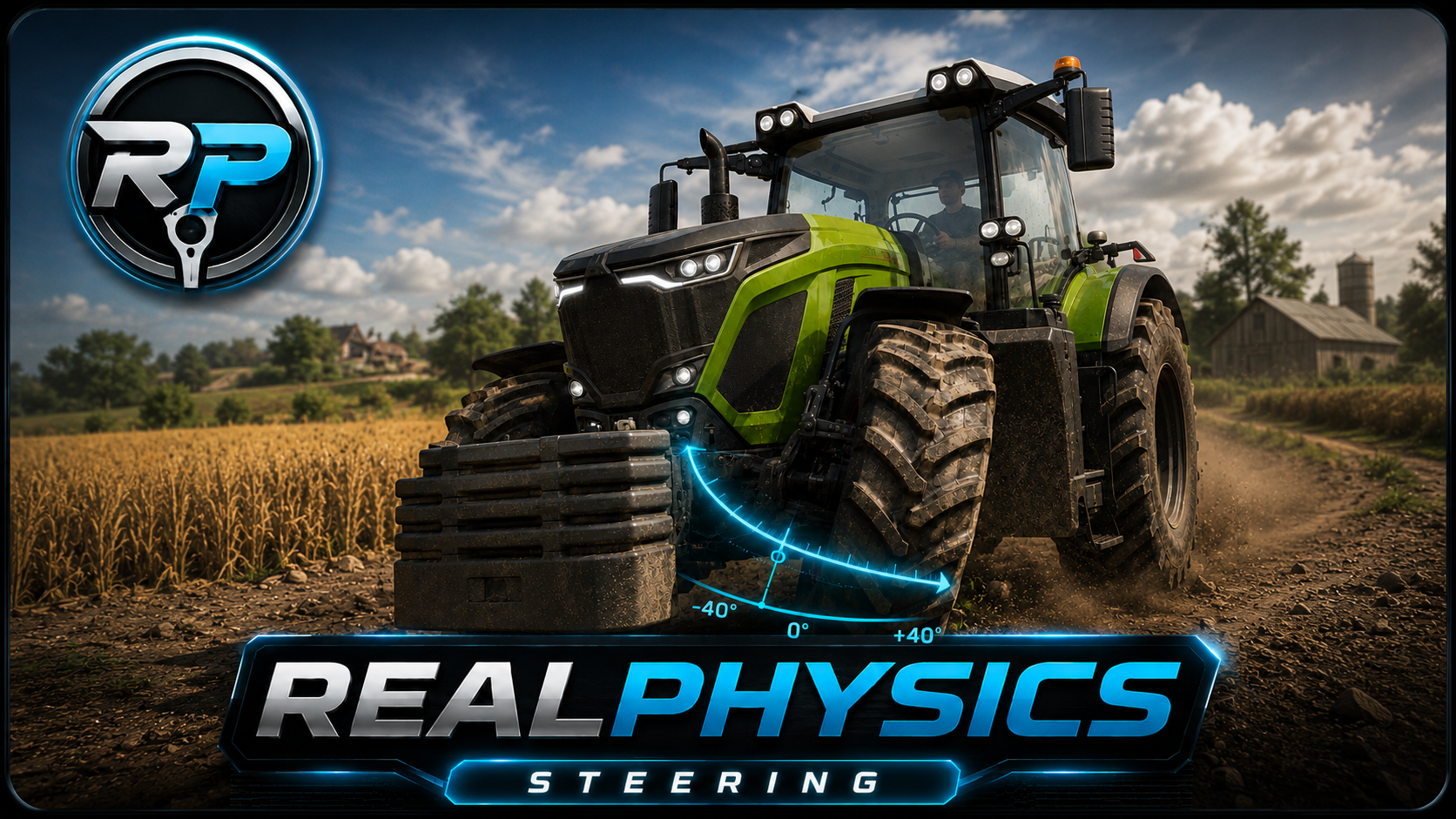 Cover image for FS25 RealPhysics Steering