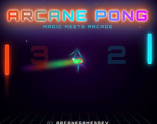 Arcane Pong game screenshot