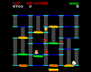 BurgerTime Revised game screenshot