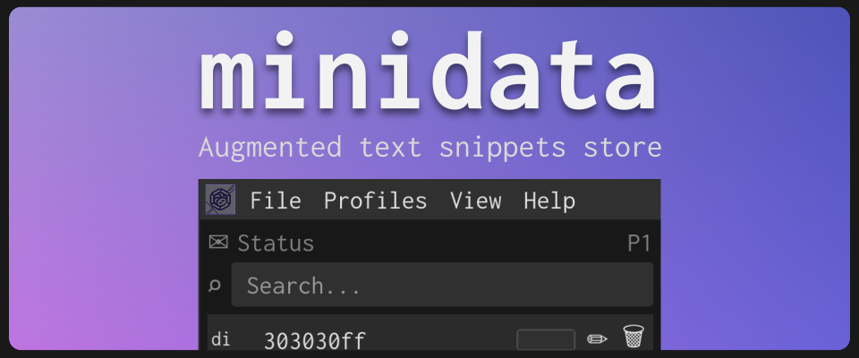 minidata