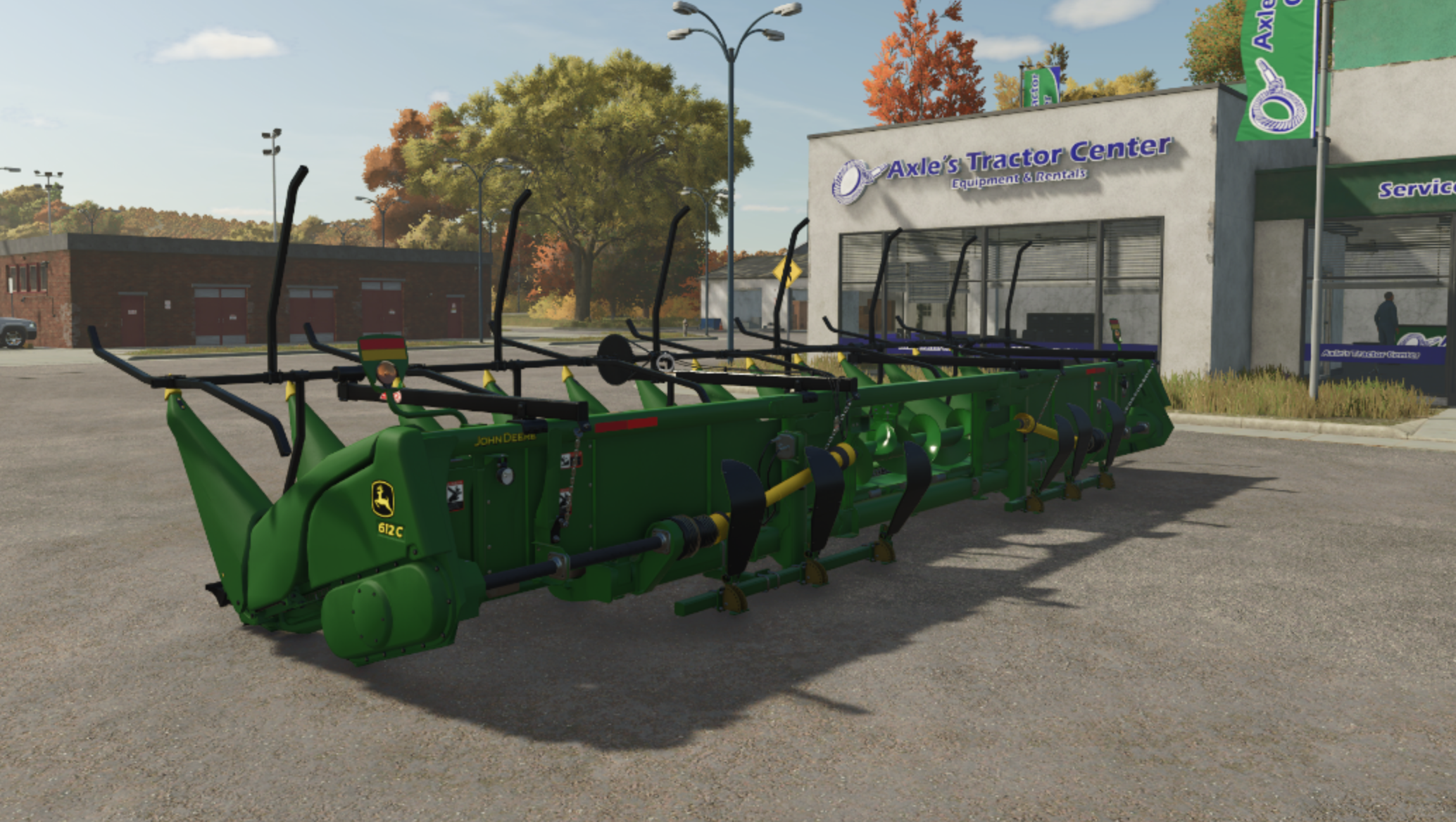 Cover image for John Deere 612C FS25