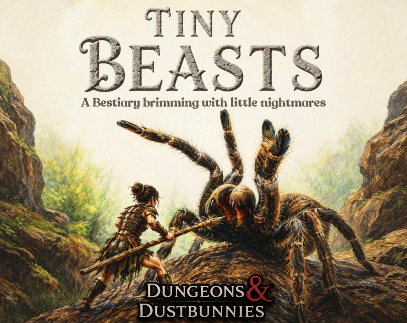 Cover image for Dungeons & Dustbunnies-TINY BEASTS
