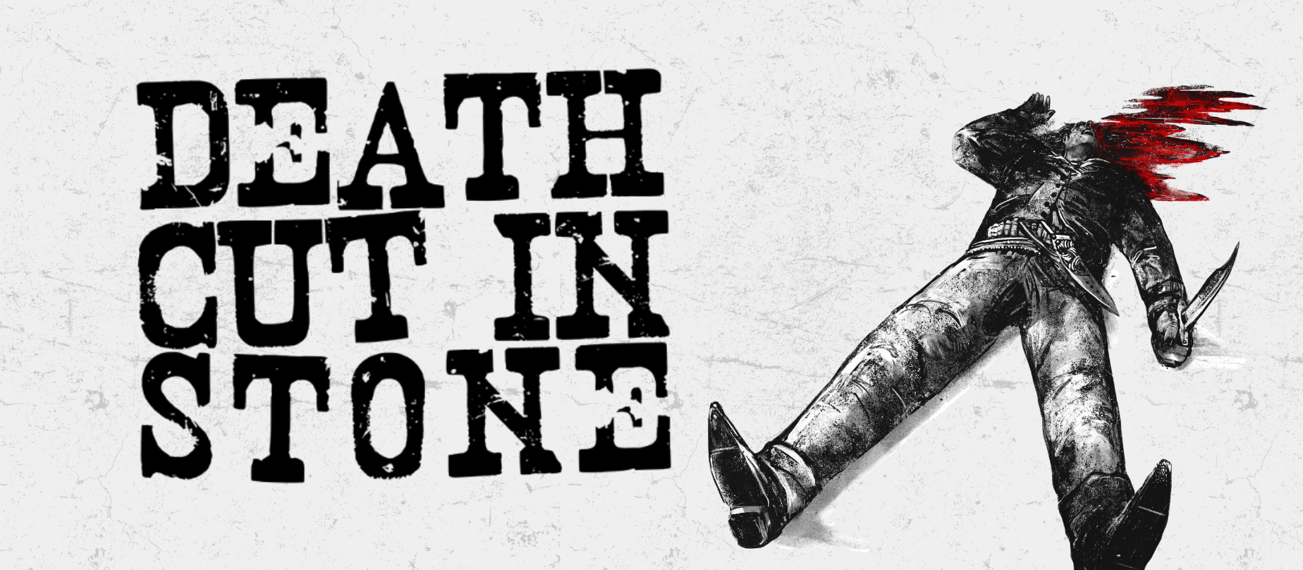 Cover image for DEATH CUT IN STONE