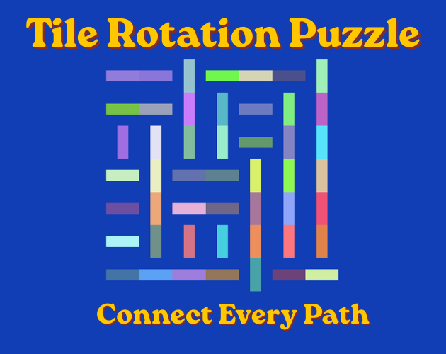 Puzzles No Rotation Tile Rotation Puzzle: Connect Every Path to Solve the Grid by pixelcat7