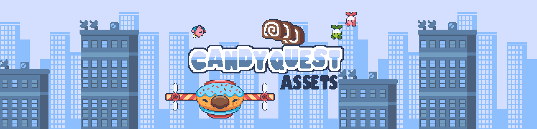 Candy Quest : Sweet City Assets