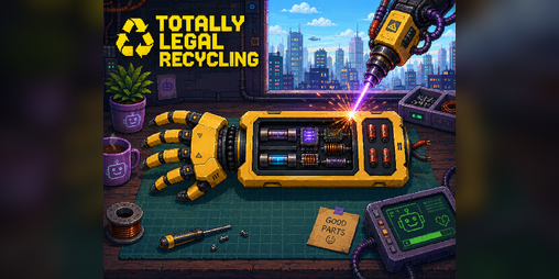 Cover image for Totally Legal Recycling