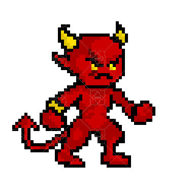 Little Demon Pixel Art Sprite Pack by PinoGames
